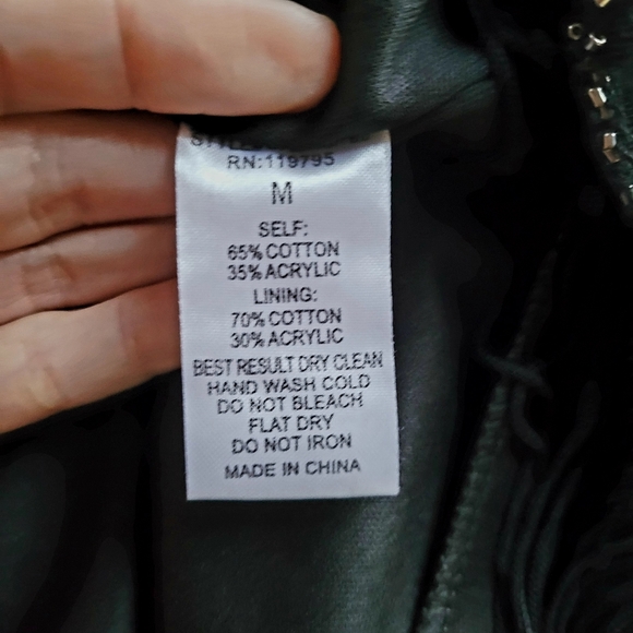 NWT Sparkly Flapper Dress in Black w/ Blue, White, and Gold Sequins & Fringe Hem - Picture 3 of 6